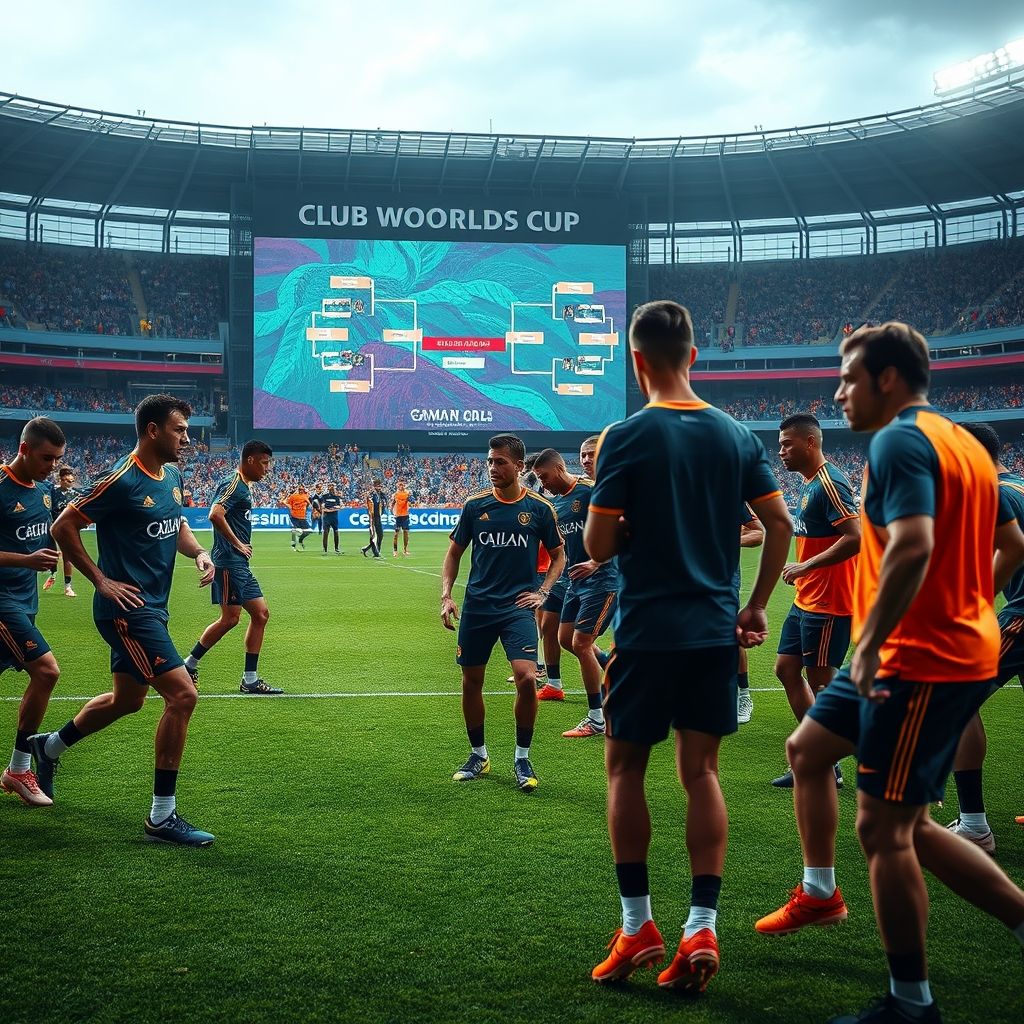 PG平台-塔斯马尼亚联外援训练状态火热，世俱杯淘汰赛关键战