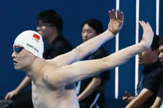 美国游泳选手夺冠!挑战自己最好成绩 美国游泳选手夺冠!挑战自己最好成绩